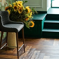 ПАРИЖСКИЙ ПАРКЕТ  КВАРЦ ВИНИЛ  VINILAM  PARQUET HERRINGBONE
