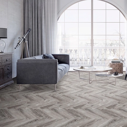 ДУБ ТУЛОН КВАРЦ ВИНИЛ CRONAFLOOR HERRINGBONE
