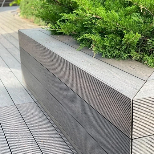 WENGE ТЕРРАСНАЯ ДОСКА  BRUGGAN MULTICOLOR в интерьере № 46145