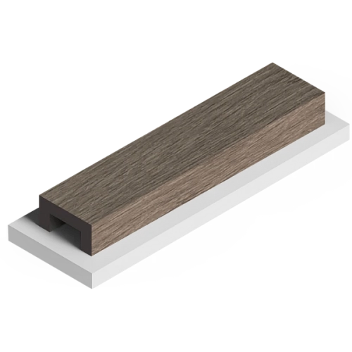 МОЛДИНГ LB40 BR490 ПЛИНТУС  HIWOOD