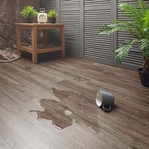 OAK LAUNGE DARK КВАРЦ ВИНИЛ AQUAFLOOR CLASSIC GLUE