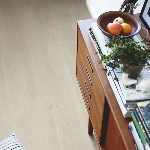 ДУБ СВЕТЛЫЙ ВЫБЕЛЕННЫЙ КВАРЦ ВИНИЛ PERGO LVT OPTIMUM CLICK MODERN PLANK