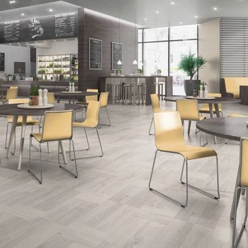 ДУБ КЛИФТОН БЕЛЫЙ ЛАМИНАТ  EGGER  KINGSIZE ламинат для пола
