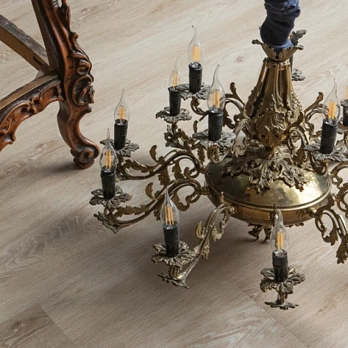ДУБ САРАГОСА КВАРЦ ВИНИЛ VINILAM GLUE LUXURY
