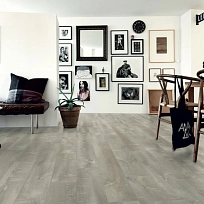 ДУБ РЕЧНОЙ СЕРЫЙ  КВАРЦ ВИНИЛ  PERGO LVT  OPTIMUM MODERN PLANK GLUE