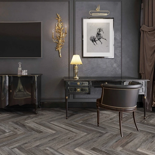 ДУБ РЕЙМС КВАРЦ ВИНИЛ CRONAFLOOR HERRINGBONE