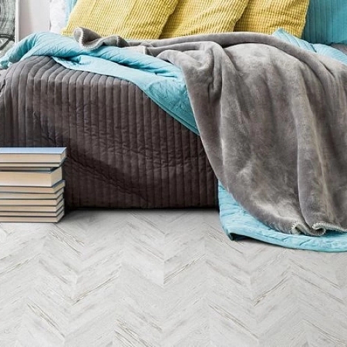 CHEVRON WHITE ПРОБКОВОЕ ПОКРЫТИЕ CORKSTYLE ПРОБКОВЫЙ ПОЛ КЛЕЕВОЙ CHEVRON