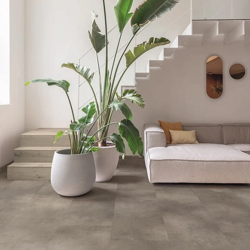 БЕТОН ОБЛАЧНЫЙ КВАРЦ ВИНИЛ QUICK STEP LVT ALPHA VINYL ILLUME