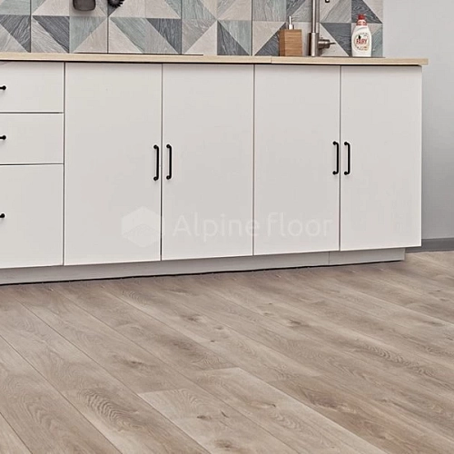 ДУБ НАТУРАЛЬНЫЙ ОТБЕЛЕННЫЙ КВАРЦ ВИНИЛ ALPINE FLOOR PREMIUM XL