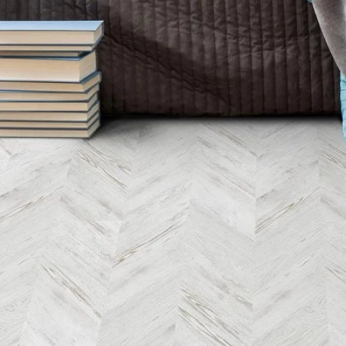 CHEVRON WHITE ПРОБКОВОЕ ПОКРЫТИЕ CORKSTYLE ПРОБКОВЫЙ ПОЛ КЛЕЕВОЙ CHEVRON