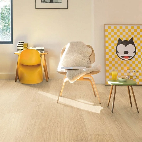 ДУБ КОРОЛЕВСКИЙ ЛАМИНАТ  QUICK-STEP  CREO PLUS 4V ламинат для пола