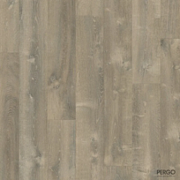 ДУБ РЕЧНОЙ СЕРЫЙ ТЕМНЫЙ  КВАРЦ ВИНИЛ  PERGO LVT  OPTIMUM CLICK MODERN PLANK